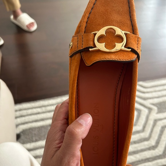 Louis Vuitton Suede slip on Flats/Driving Loafers - Picture 16 of 16